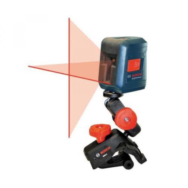 Bosch GLL 2 Self-leveling Cross-Line Laser with clamping mount #2 image