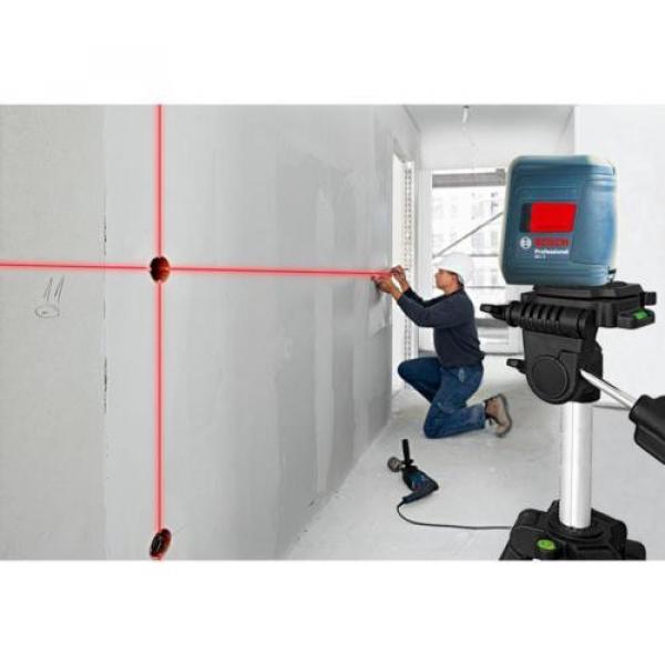 Bosch GLL 2 Self-leveling Cross-Line Laser with clamping mount #7 image