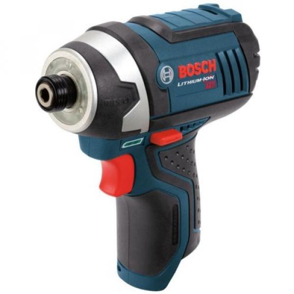 Bosch Lithium-Ion Impact Driver/Drill Cordless Power Tool-ONLY 1/4&#034; 12V PS41BN #2 image