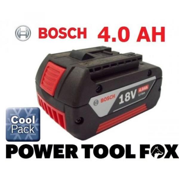5 x Bosch 18v 4.0ah Li-ION Batteries (COOL PACK) 2607336815 1600Z00038 4BLUE* #2 image