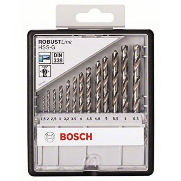 Bosch 135mm HSS-G Drill Bits -13-Piece - Twist / Jobber - Steel - Metal Drilling #1 image