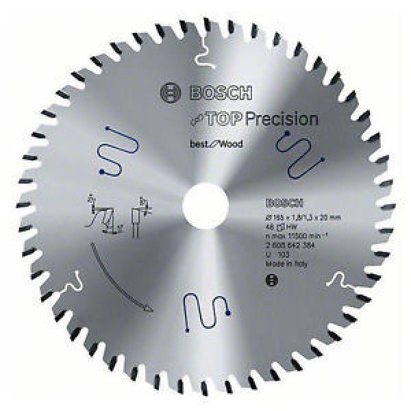 NEW! Bosch Circular Saw Blade Top Precision Multi Purpose 165mm 48T - 2608642388 #1 image