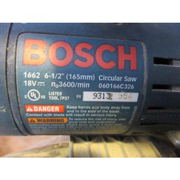 Bosch 18V 6-1/2&#034; Cordless Circular Saw WORKS #5 image