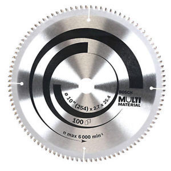Bosch Ø254mm(10&#034;) 100T Circular Saw Blade 2608642198 for Multi Material #1 image