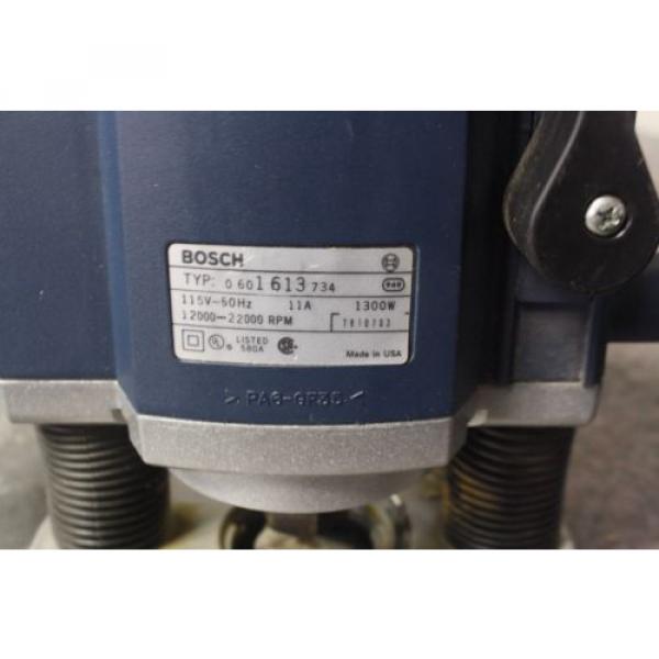 Bosch Heavy Duty 1/2&#034; Plunge Router 1613EVS #4 image