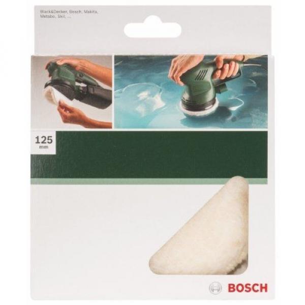 Bosch 2609256049 Lambswool Bonnet for Random Orbit Sander with Diameter 125mm #2 image