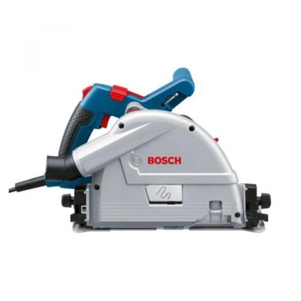 Bosch GKT55GCE 110v Plunge Saw 165mm + Case + 1 x 1.6M Guide Rail + LBOXX New #2 image