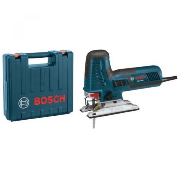 Barrel-Grip Jig Saw Tool Kit 7.2 Amp Corded Variable Speed Case Included Bosch #1 image