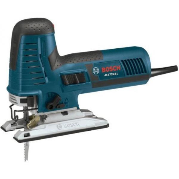 Barrel-Grip Jig Saw Tool Kit 7.2 Amp Corded Variable Speed Case Included Bosch #2 image