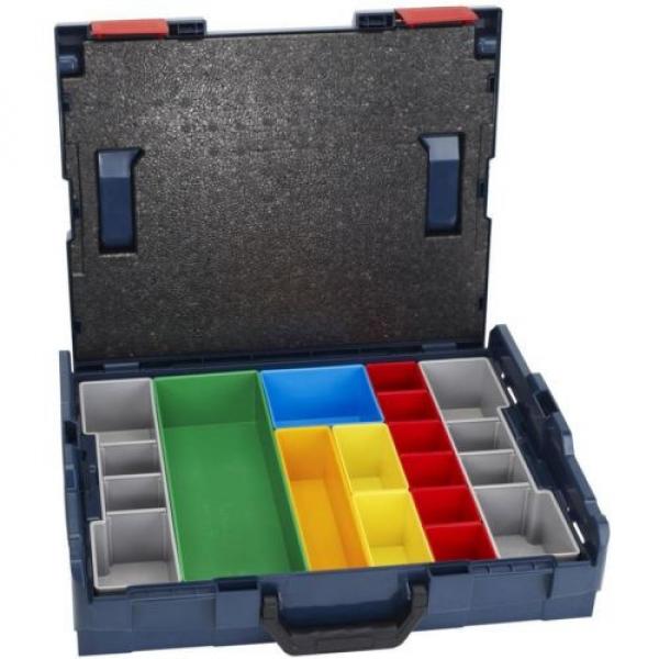 Bosch Small Tool Storage Hard Case Stackable 13 Piece Insert Set Lockable New #1 image