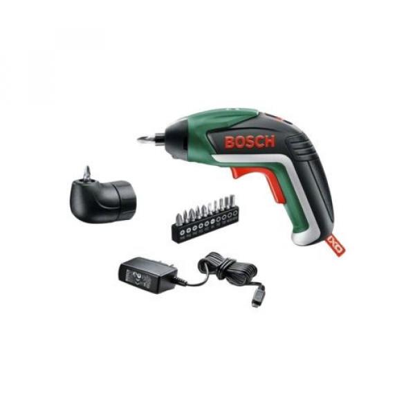 Bosch IXO V Cordless Screwdriver with Charger and Screw Bit Set #1 image