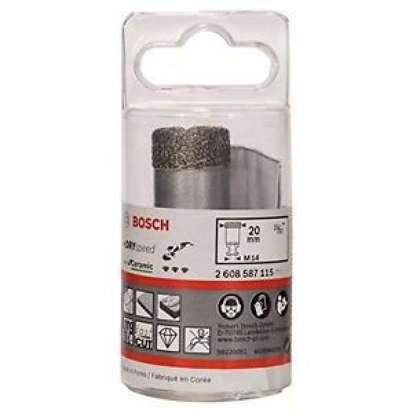 Bosch 5290520 Dry Speed Fresa Diamantata, Diametro 20 mm #1 image