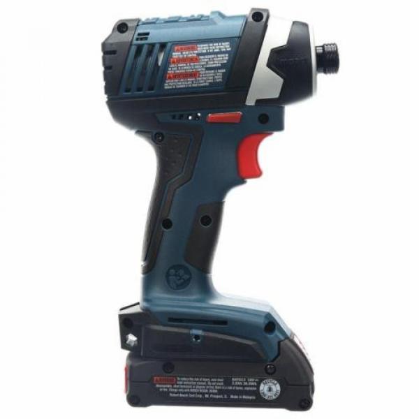 18 Volt Lithium-Ion Compact Cordless Hammer Driver Drill Tool Combo Kit (2-Tool) #5 image