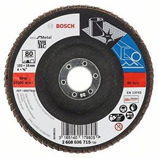 Bosch 2608606715 - Disco Lamellare, Diametro 100 mm, Diametro foro 16 mm, 80 gir #1 image