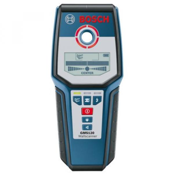 New Bosch GMS120 Multi-Mode Wall Scanner for Wood, Metal &amp; AC w/ Priority Mail #1 image