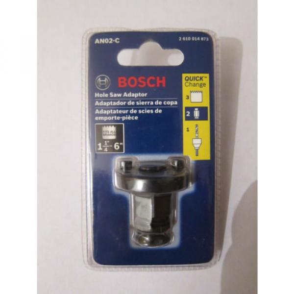 Bosch AN02-C Quick Change Adapter for Hole Saws, 1-1/4-Inch To 6-Inch Sizes #1 image