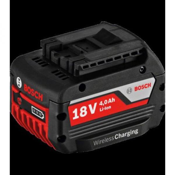 Bosch 18V(4.0Ah) Wireless Charging System + Battery # GAL1830W+GBA18V-4.0AH #5 image