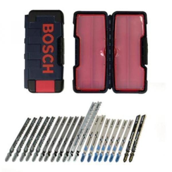 Bosch TC21HC 21-Pc T-Shank Contractor Jig Saw Blade Set Carbide Tipped Blade #1 image