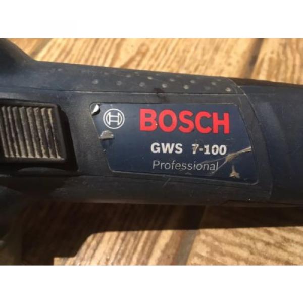 BOSCH GWS 7-100 100mm/4&#034; Angle Grinder 720w 110V Professional #2 image