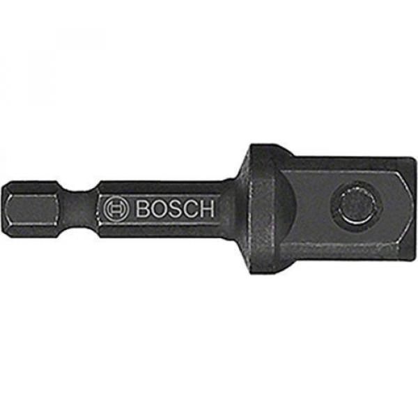 Bosch 2608551107 1/4-Inch Hex to 1/2-Inch Square Adapter Brand NEW FREE Shipping #1 image
