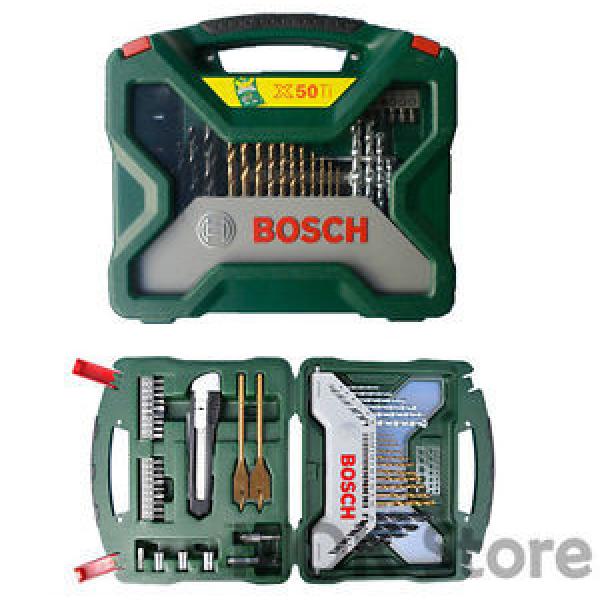 Bosch Multi-Purpose 50pc X line Bit Set Driver Drill Bits Bosch Accessories Set #1 image