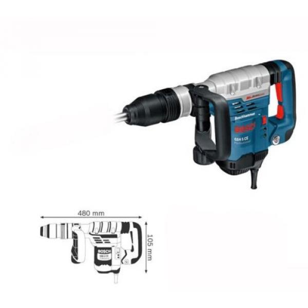 Bosch GSH5CE Professional 1150W Demolition Hammer with SDS-max, 220V Type-C #2 image