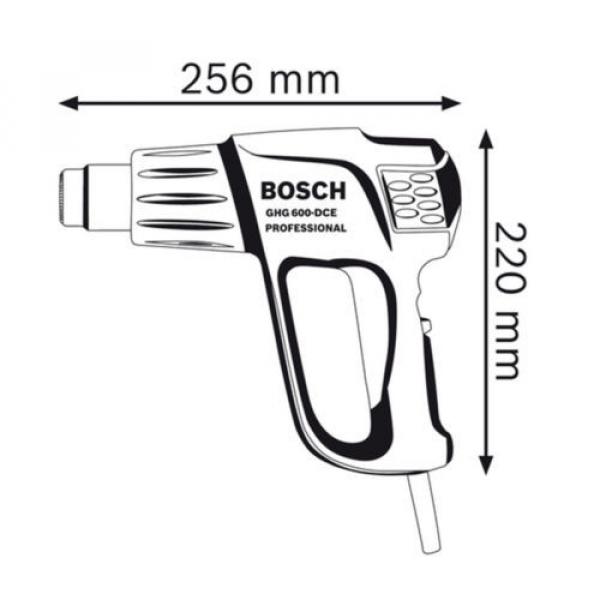 Bosch GHG630DCE Professional 2,000W Hot Air Gun Heat Gun 220V with 2pcs Nozzle #4 image