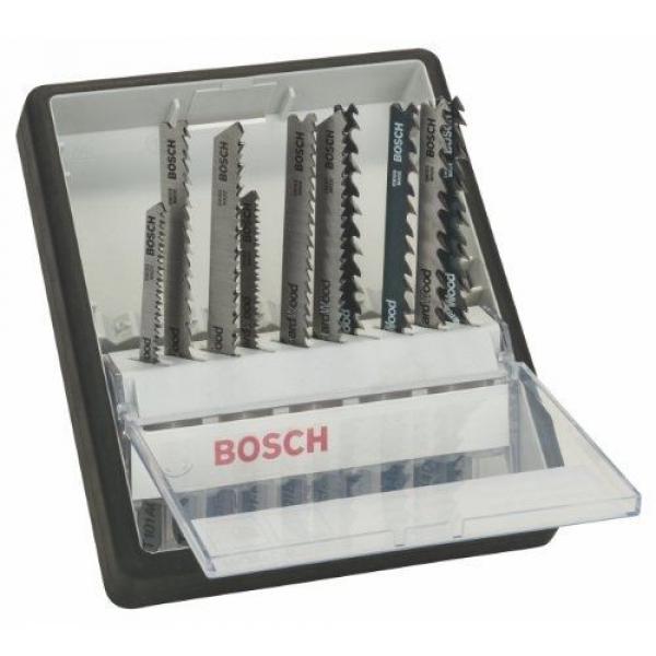 Bosch 2607010540 Wood Jigsaw Blade Set (10-Piece) #1 image