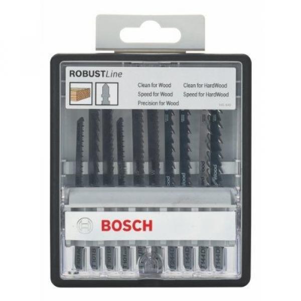 Bosch 2607010540 Wood Jigsaw Blade Set (10-Piece) #2 image