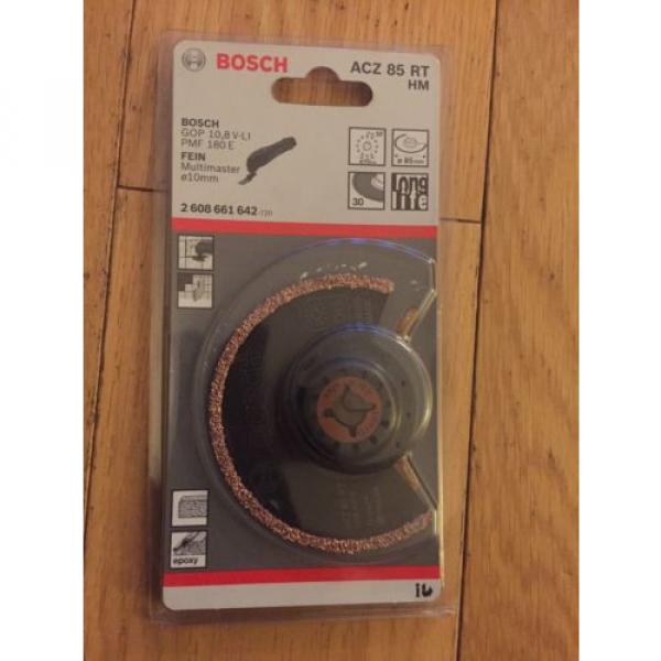 Bosch ACZ85RT (2608661642) HM-RIFF Segment Blade for Grout and Abrasive 85mm #1 image