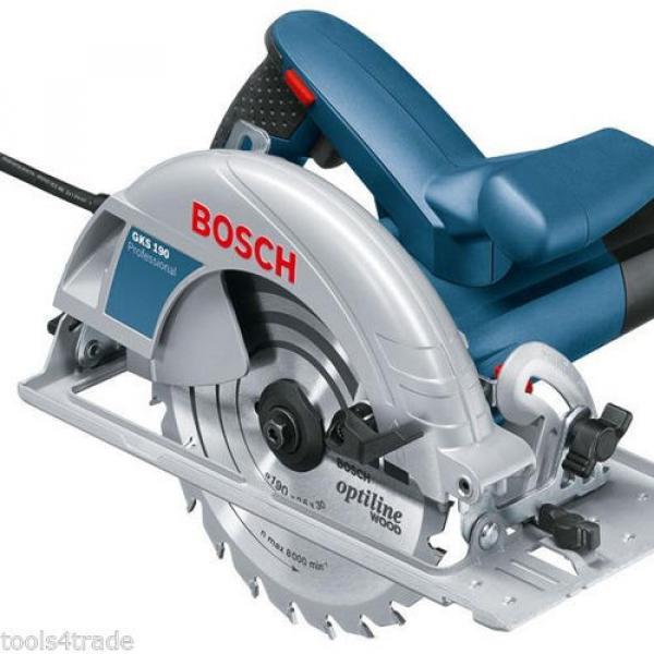 Bosch 190mm x 30mm x 60 Teeth Optiline Wood Cut Circular Saw Blade 2608641188 #4 image