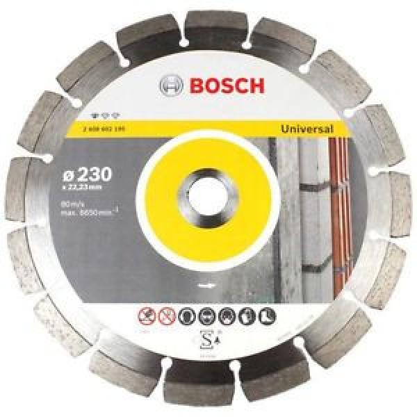 BOSCH 230mm Diamond Disc - Universal &amp; Segmented - 2608602195 #1 image