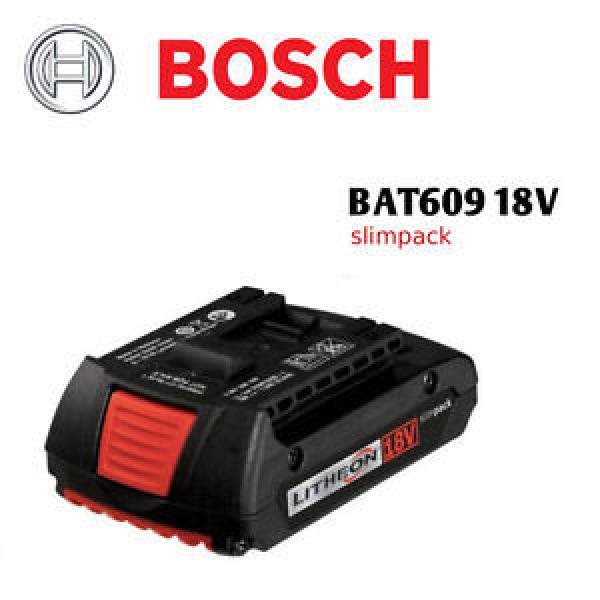 Genuine and New Bosch BAT609 18V Li-Ion Battery w/Factory Warranty #1 image