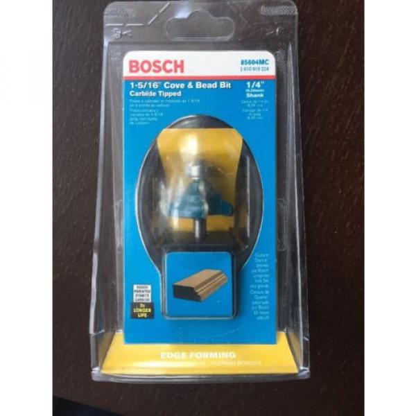 Bosch 85604MC ROUTER BIT COVE &amp; BEAD 1/4-IN SHANK #1 image
