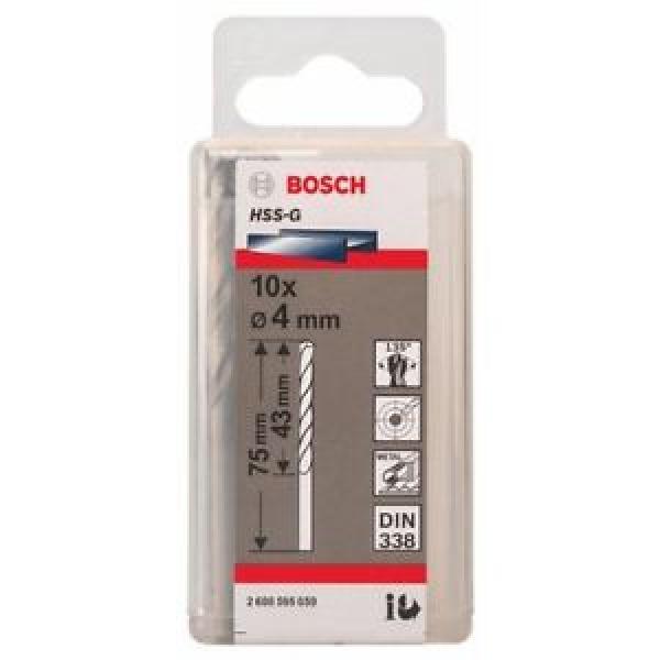 Bosch 2608595059 - Punta per metallo, codolo rotondo, HSS-G, 4,0 x 43 x 75 mm, #1 image