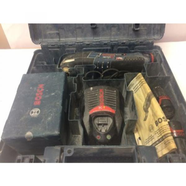 Bosch PS50 12V Multi-Tool, 3 Batteries, Charger, Case, 33 Blades and Manual #1 image