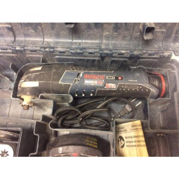Bosch PS50 12V Multi-Tool, 3 Batteries, Charger, Case, 33 Blades and Manual #2 image