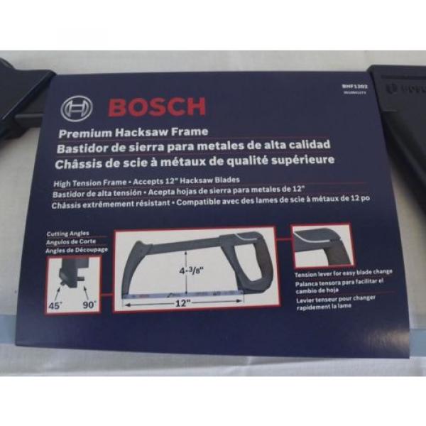 New Bosch BHF1202 12&#034; High Tension Hacksaw Hand Saw Metal Cutting Saw #2 image