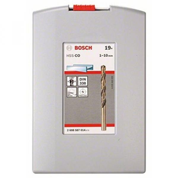 Bosch 2608587014 HSS-CO Metal Drill Bit Cassettes1-10 mm (pack of 19) 19-... NEW #2 image