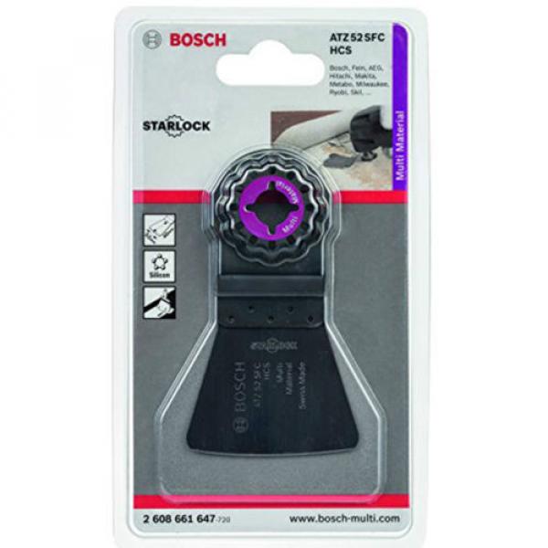 New Bosch 52x45mm Starlock HCS Scraper ATZ 52 SFC, Flexible #3 image