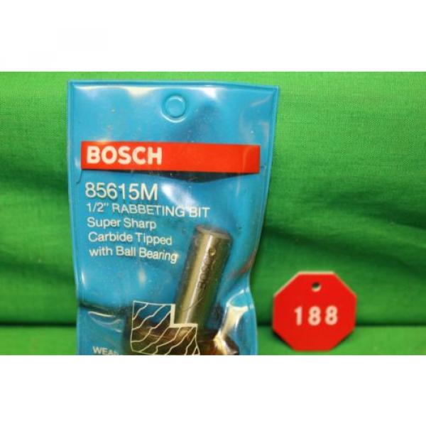 BOSCH-85615M 1/2 In. x 1/2 In. Carbide Tipped Rabbeting Bit NEW #2 image