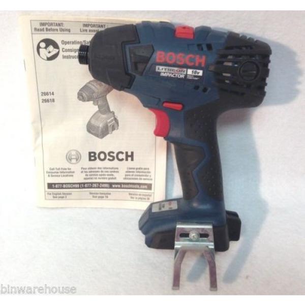 Bosch 26618 18V 18 Volt Cordless Lithium-Ion Impact Drill Driver Bare Tool Recon #1 image