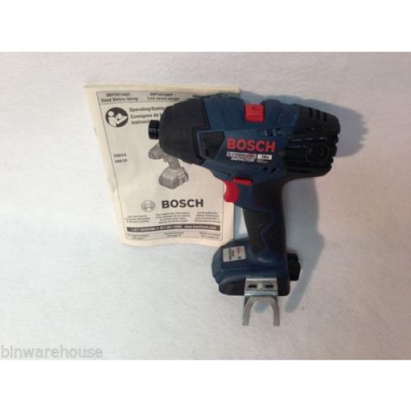 Bosch 26618 18V 18 Volt Cordless Lithium-Ion Impact Drill Driver Bare Tool Recon #2 image