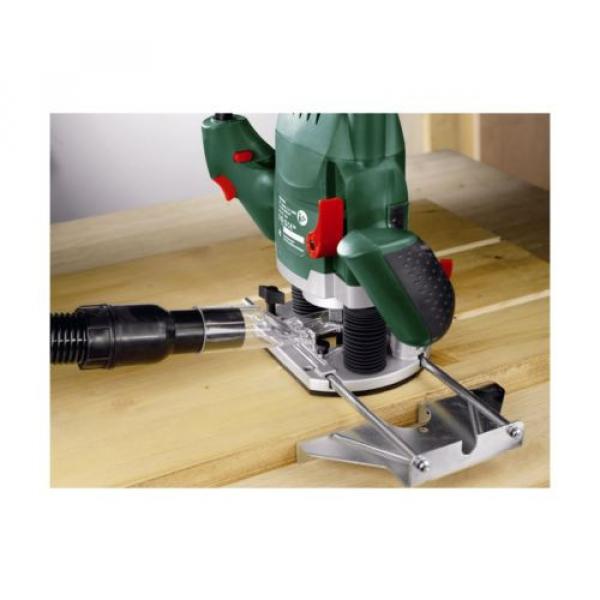 Bosch Wired POF 1200 AE Woodworking Router With Vacuum Attachment #5 image