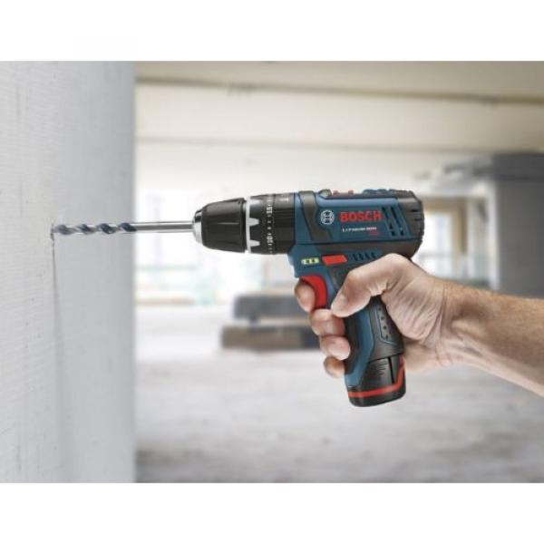 New 12-Volt Max Lithium-Ion Hammer-Drill and Hex-Impact Driver Combo Kit #6 image