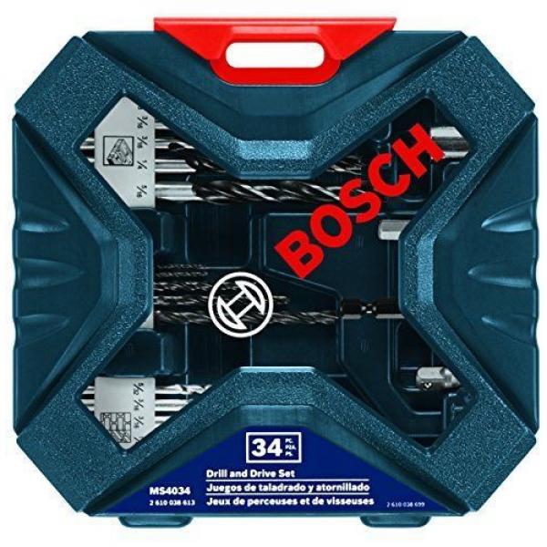 NEW Bosch MS4034 Drill and Drive Set 34 Piece FREE SHIPPING #1 image