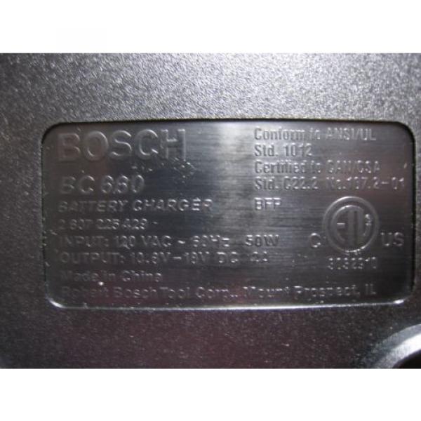 GENUINE BOSCH BC660 18V LiITHIUM-ION BATTERY CHARGER #5 image
