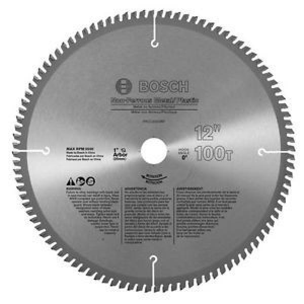Bosch 12&#034; 100-Tooth Non-Ferrous Metal Cutting Blade PRO12100NFB New #1 image