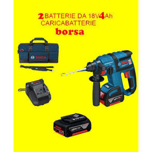 Bosch-Martello tassellatore GBH 18 V-EC 2 X BATTERIA 4,0 Ah + borsa #1 image