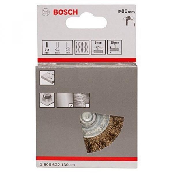Bosch 2608622130 Brass Coated Wire Wheel #2 image